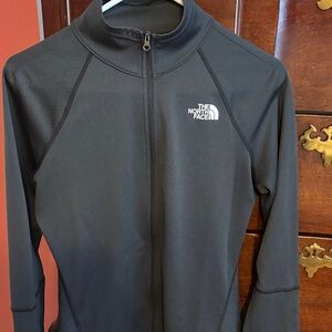The North Face Charcoal Zip-Up Jacket